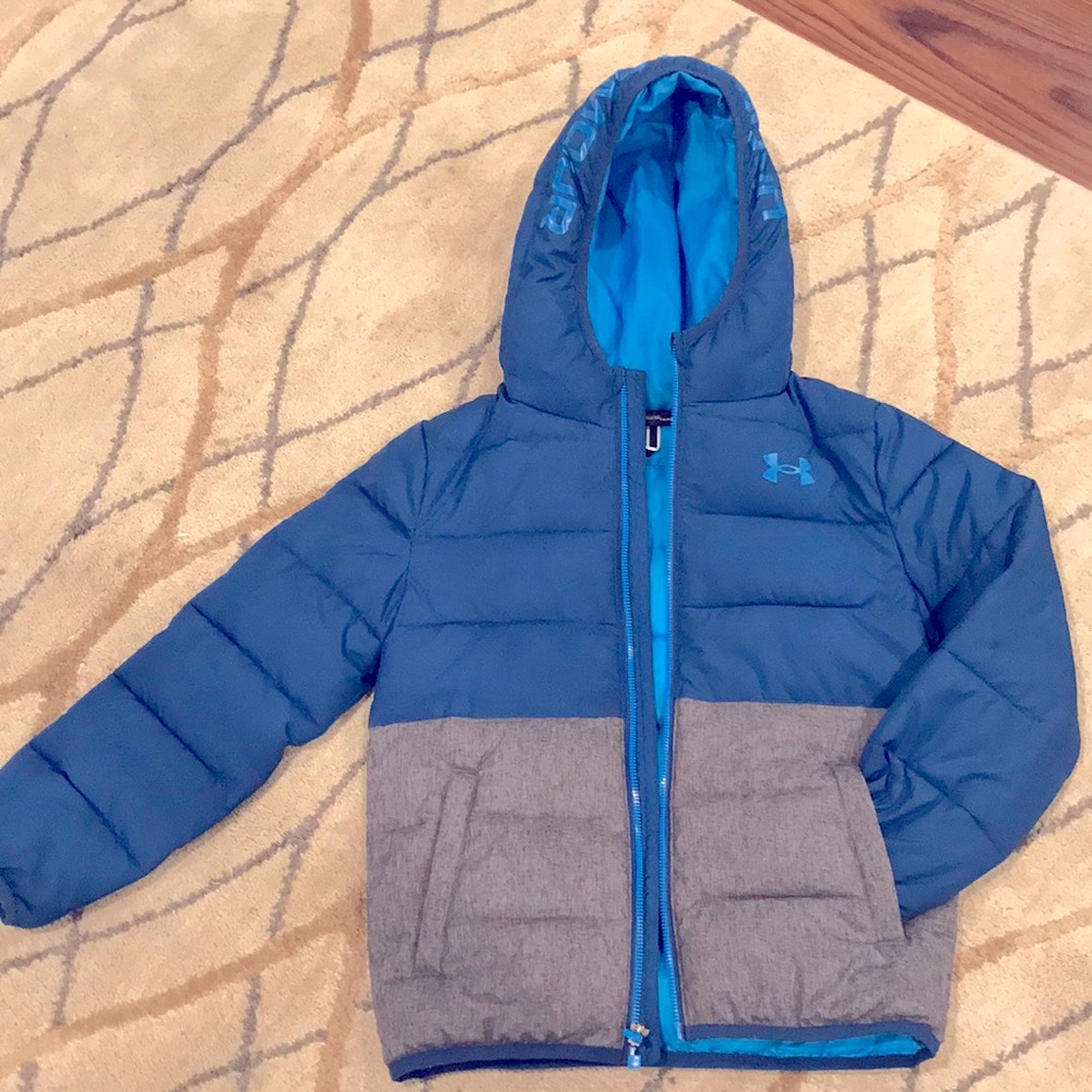 Boys Under Armour cold gear coat 7 LK NEW